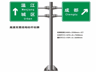 成都标识标牌厂环安交通